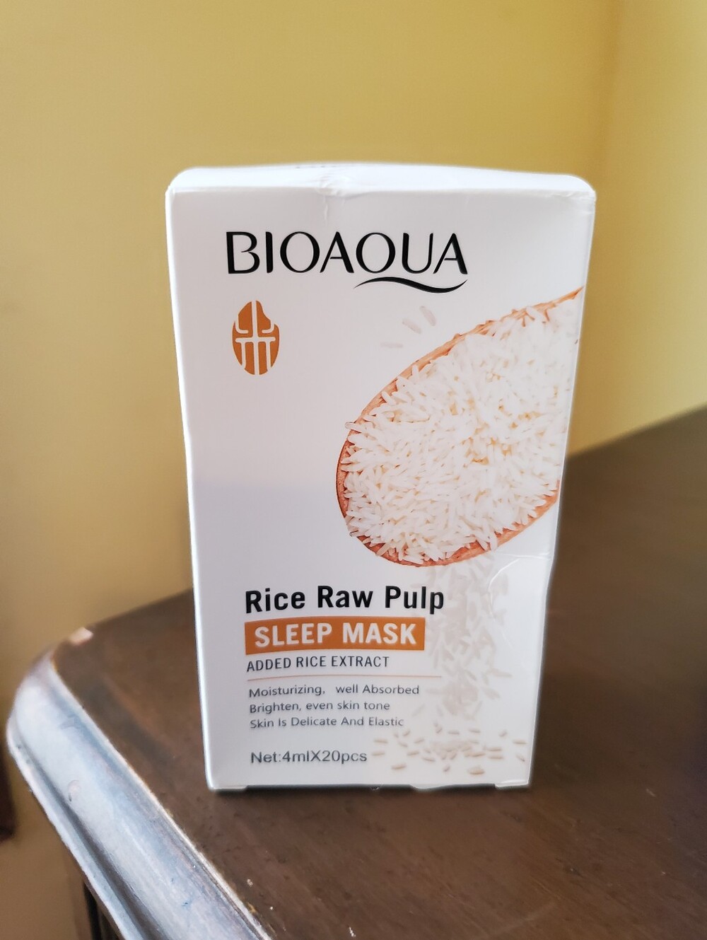 Bio Aqua Rice Raw Pulp Sleep Mask -17 Count